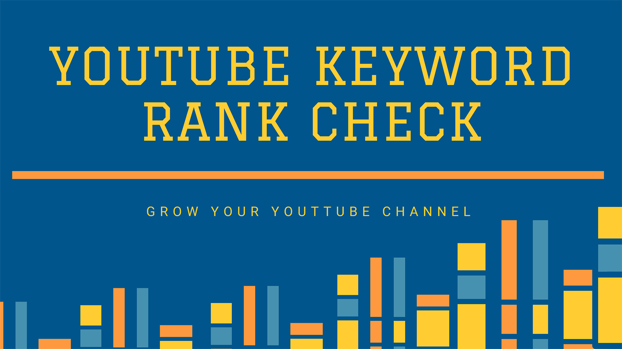 Youtube deals rank checker