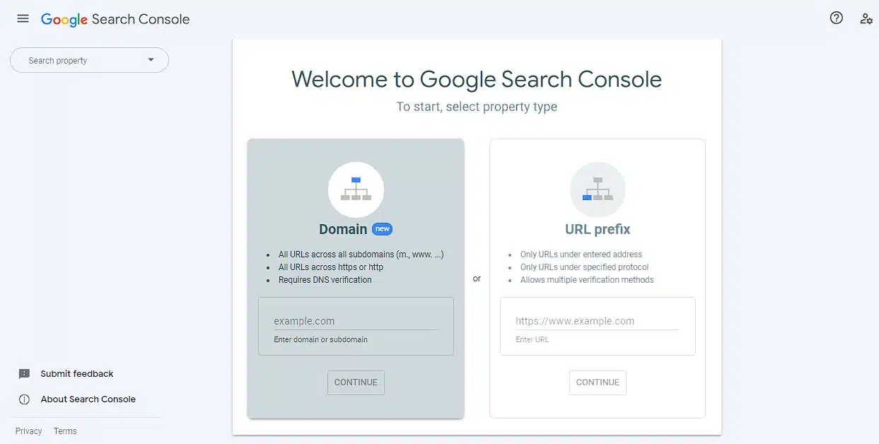 google search console new ui update